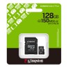 Karta pamięci Kingston microSDXC Canvas Select Plus 128GB C10 UHS-I/U1 A1 V10 + adapter