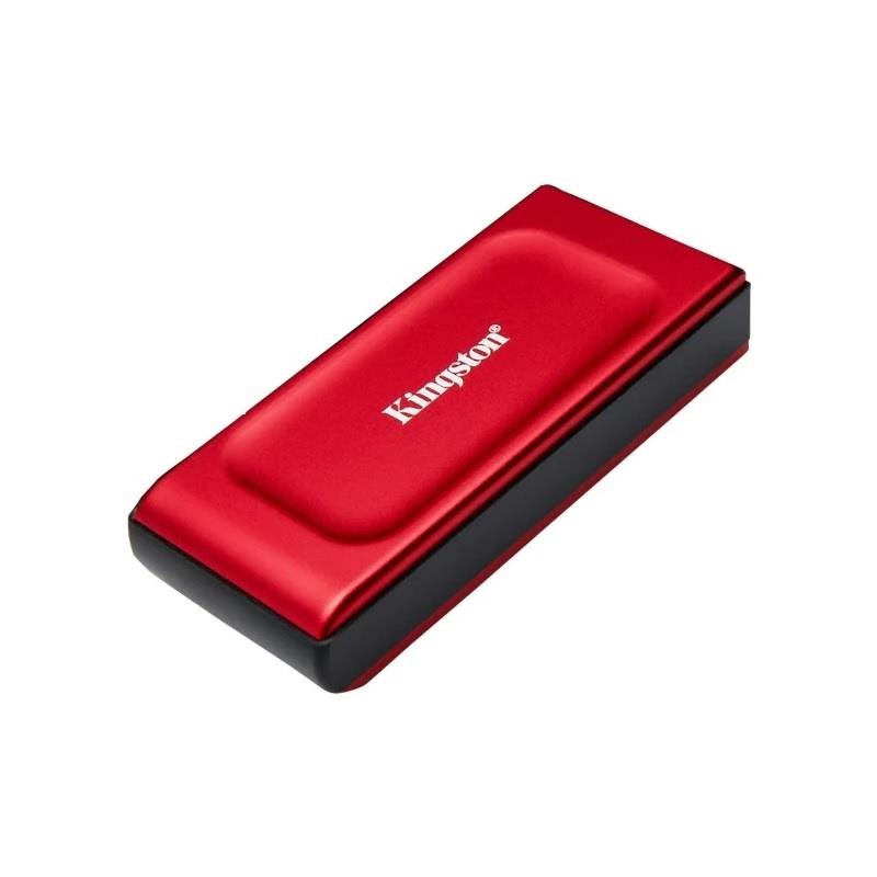 Dysk zewnętrzny SSD Kingston XS1000 1TB USB-C 3.2 Gen 2 (1050/1000 MB/s) Red