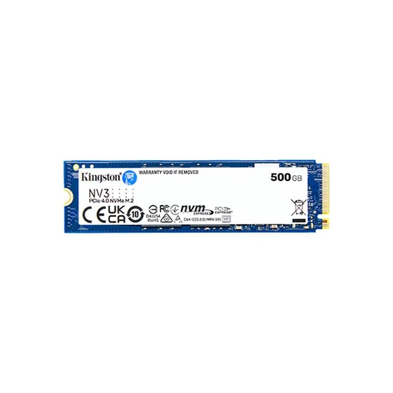 Dysk SSD Kingston NV3 M.2 2280 PCIe 4.0x4 NVMe 500GB (5000/3000MB/s)