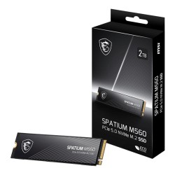 Dysk SSD MSI SPATIUM M560 2TB PCIe 5.0 NVMe 2.0 M.2 2280 (10300/8700 MB/s) 3D NAND
