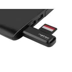 Czytnik kart Natec Scarab 2 SD/MicroSD USB 3.0 czarny