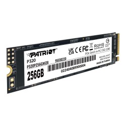 Dysk SSD Patriot P320 256GB M.2 2280 PCIe Gen3 x4 NVMe (2200/1200 MB/s)