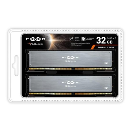 Pamięć DDR4 Silicon Power XPOWER Pulse Gaming 32GB (2x16GB) 3200MHz CL16 1,35V