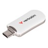 Pendrive Verbatim Plectra 256GB USB-C 3.0 White