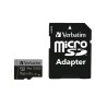 Karta pamięci Micro SDXC Verbatim Pro U3 256GB (100/90 MB/s) Class 10 U3 V30 + adapter