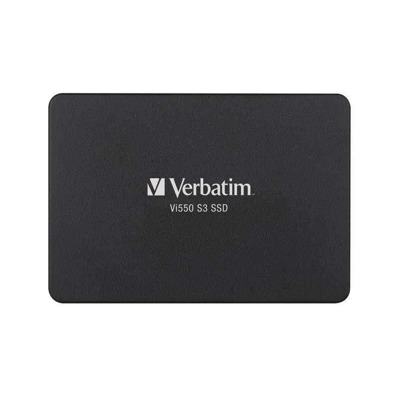 Dysk SSD wewnętrzny Verbatim Vi550 S3 512GB 2.5" SATA III czarny
