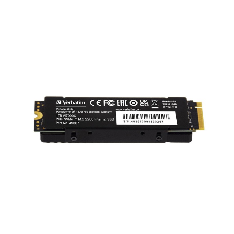 Dysk SSD Verbatim Vi7000G 1TB M.2 2280 PCIe Gen4 NVME (7400/5500 MB/s)