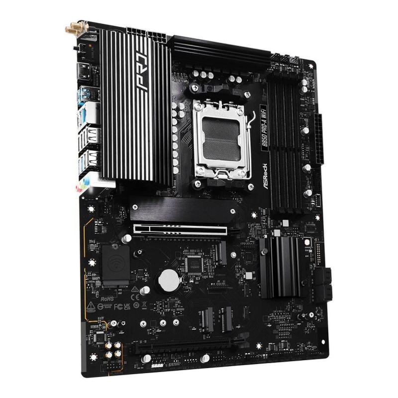 Płyta ASrock B850 Pro-A WiFi /AMD B850/DDR5/SATA3/M.2/USB3.2/WiFi/BT/PCIe5.0/AM5/ATX