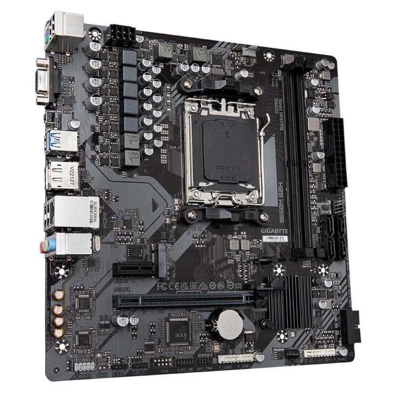Płyta Gigabyte B650M S2H (rev. 1.0) /AMD B650/DDR5/SATA3/M.2/PCIe4.0/AM5/mATX