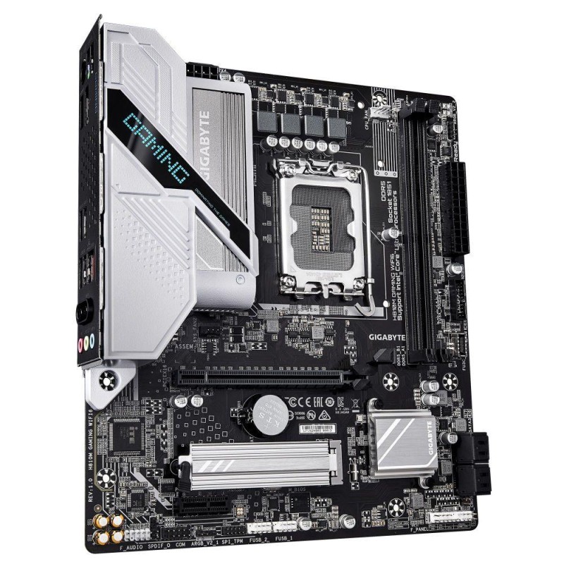 Płyta Gigabyte H810M GAMING WIFI6 /H810/DDR5/SATA3/M.2/WiFi/BT/PCIe4.0/s.1851/mATX