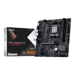 Płyta MSI PRO B840M-B /AMD B840/DDR5/SATA3/M.2/USB3.0/PCIe4.0/AM5/mATX