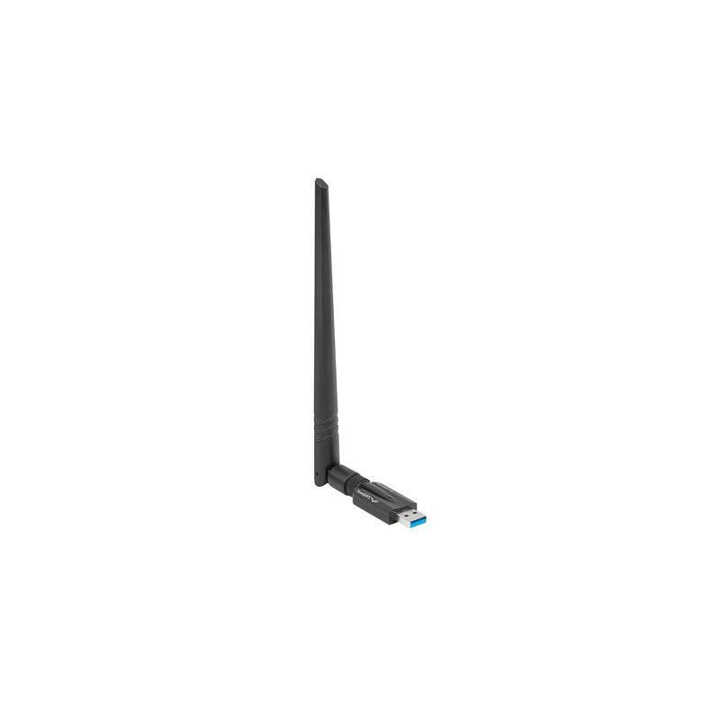 Karta sieciowa bezprzewodowa Lanberg USB 3.0 NC-1200 Dual Band 1 wewn. antena + 1 zewn. antena