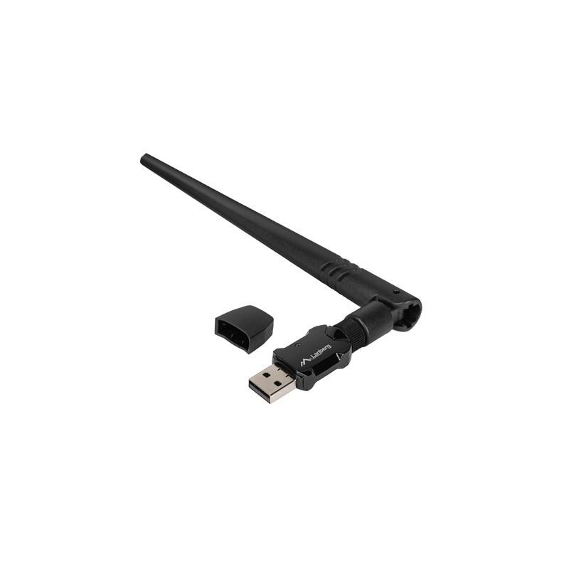 Karta sieciowa bezprzewodowa Lanberg WIFI USB 2.0 Dual band AX900 1 zewnętrzna antena
