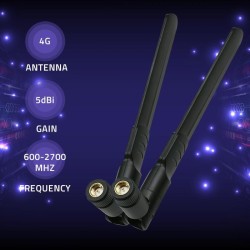 Antena 4G LTE Qoltec DUAL | 5dBi | dookólna | zewnętrzna
