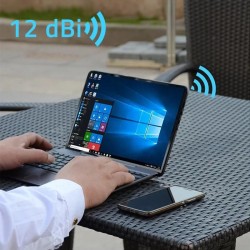 Antena 4G LTE Qoltec DUAL | 12dBi | dookólna | zewnętrzna