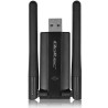 Karta sieciowa Qoltec Bezprzewodowy Adapter USB DUAL WiFi 2 x 2dBi | Standard AC | USB 3.0 | 1200Mbps