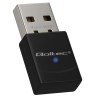 Adapter Wi-Fi Qoltec Bezprzewodowy | Standard AX | Bluetooth 5.4 | USB | 900Mbps