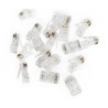 Wtyk RJ45 (8P8C) przelotowy DIGITUS kat.5e nieekranowany, AWG 26-24, opakowanie 100 szt.