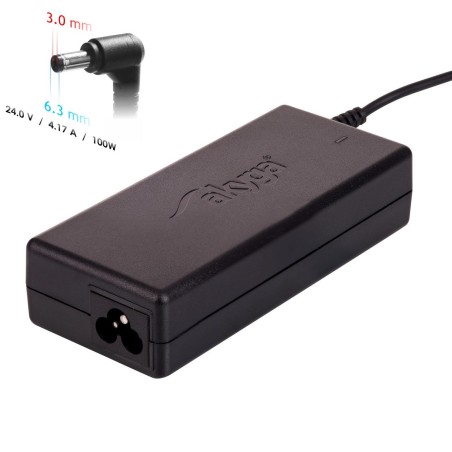 Zasilacz sieciowy Akyga AK-ND-73 24V/4,17A 100W 6.3x3.0 mm