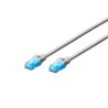Patchcord DIGITUS UTP kat. 5e 2m PVC szary