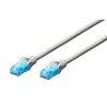 Patchcord DIGITUS UTP kat. 5e 1,5m PVC biały