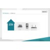Zasilacz/Adapter PoE DIGITUS 802.3af max. 48V 15.4W Gigabit aktywny