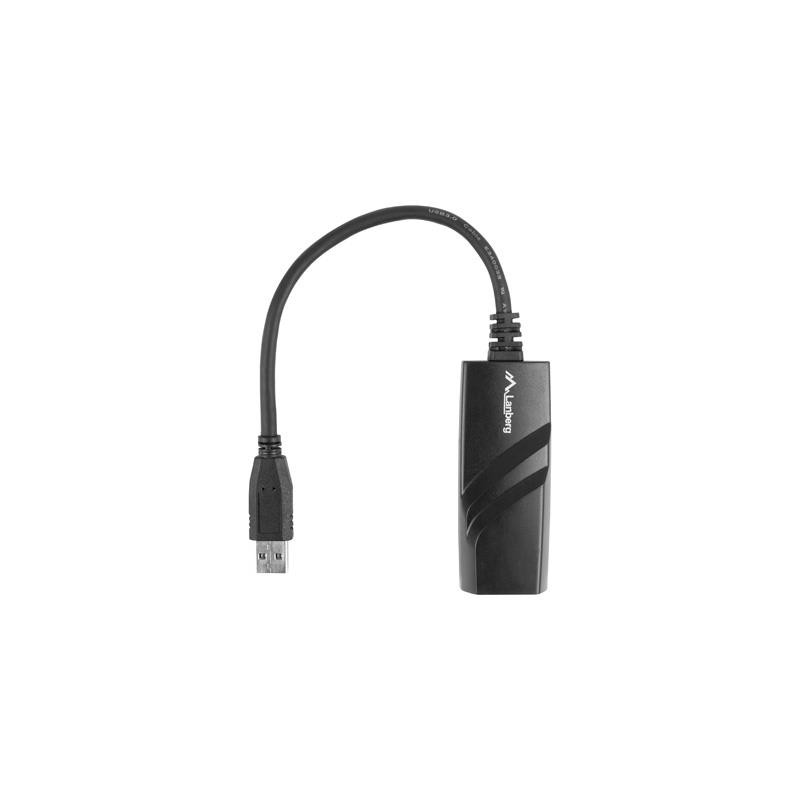 Karta sieciowa Lanberg USB 3.0 - RJ-45 1Gb na kablu