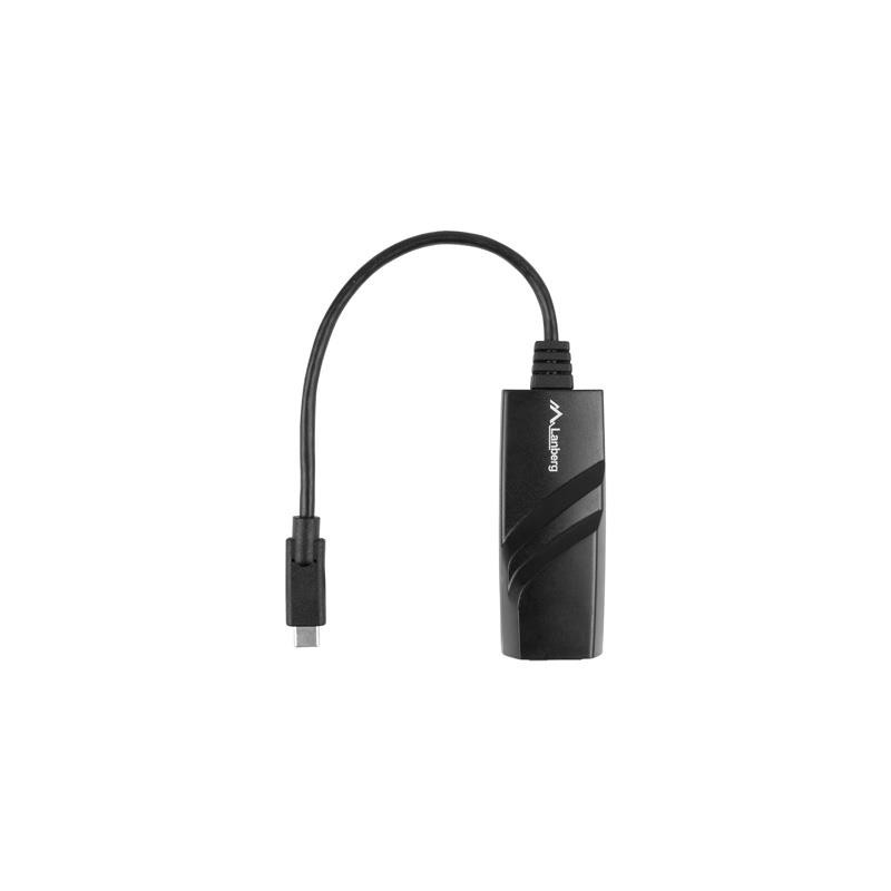 Karta sieciowa Lanberg USB-C 3.1 - RJ-45 1Gb na kablu