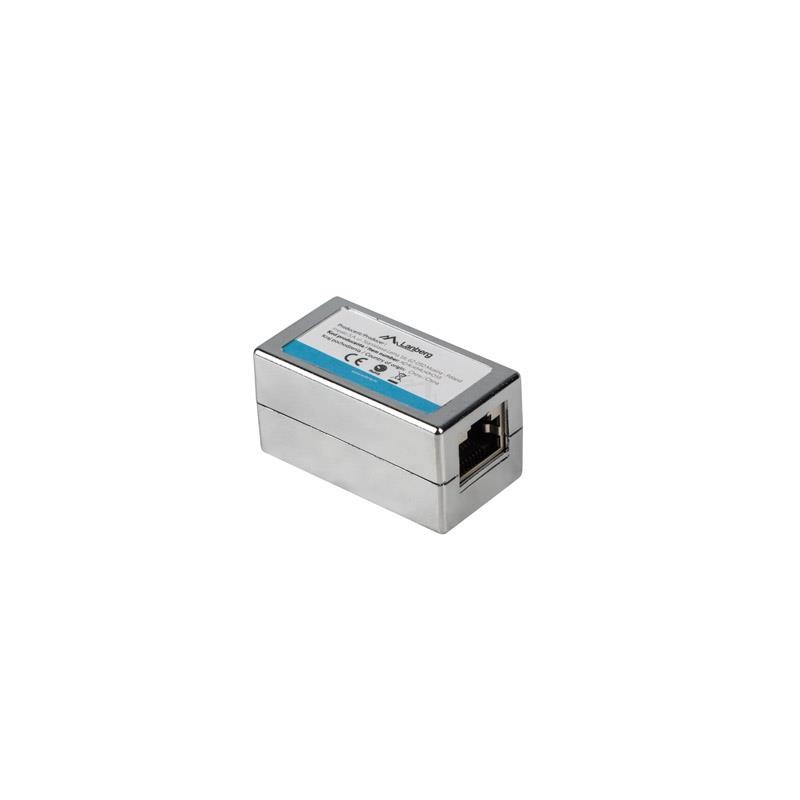 Adapter Lanberg złączka sieciowa RJ-45 X2 kat.5e ekranowany