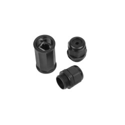 Adapter Lanberg złączka sieciowa RJ-45 - RJ-45 kat.6 ekranowany wodoodporny IP67