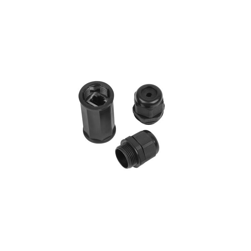 Adapter Lanberg złączka sieciowa RJ-45 - RJ-45 kat.6 ekranowany wodoodporny IP67