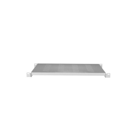 Półka do szaf 19" 800mm Lanberg (1U/ 483 x 500 mm, udźwig do 25 kg, montaż 4 punktowy)