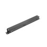Organizer kabli Lanberg AK-1201-B 19" 1U z zaślepką - typ A czarny
