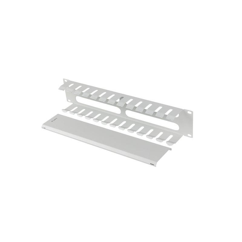 Organizer kabli Lanberg AK-1705-S 19" 2U z zaślepką typ A szary