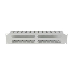 Organizer kabli Lanberg AK-1705-S 19" 2U z zaślepką typ A szary