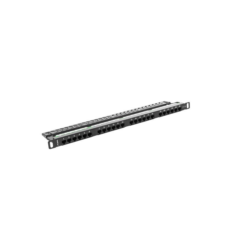 Patch panel Lanberg PPU5-0024-B 24 port 0.5U kat.5e czarny