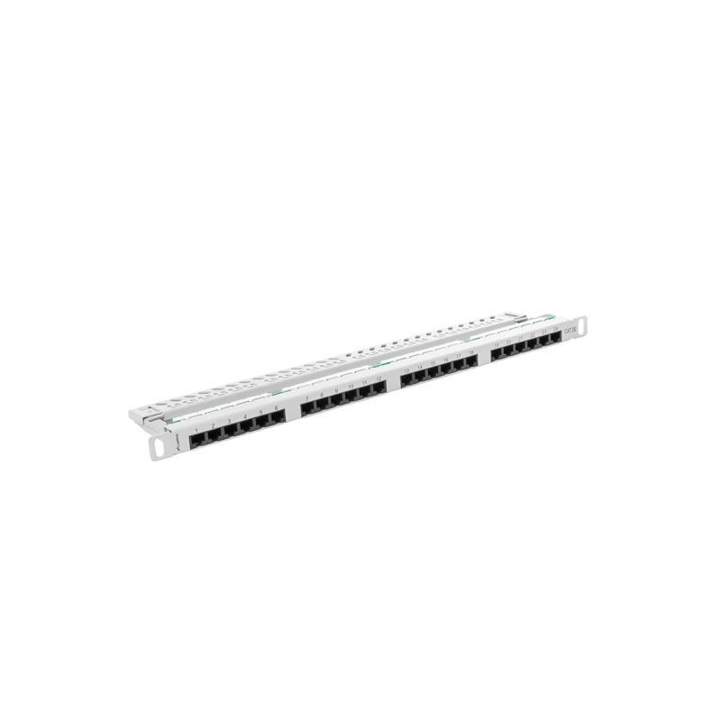 Patch panel Lanberg PPU5-0024-S 24 port 0.5U kat.5e szary
