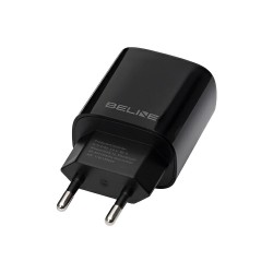 Ładowarka sieciowa Beline 20W 1xUSB-C PD 3.0 bez kabla - czarna