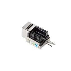 Moduł Keystone Lanberg gniazdo RJ45 - LSA FTP kat.5e 90° do puszki montażowej