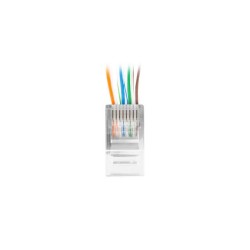 Wtyk sieciowy Lanberg PLU-5020EZ RJ-45 8P8C kat. 5e UTP przelotowy 20 sztuk