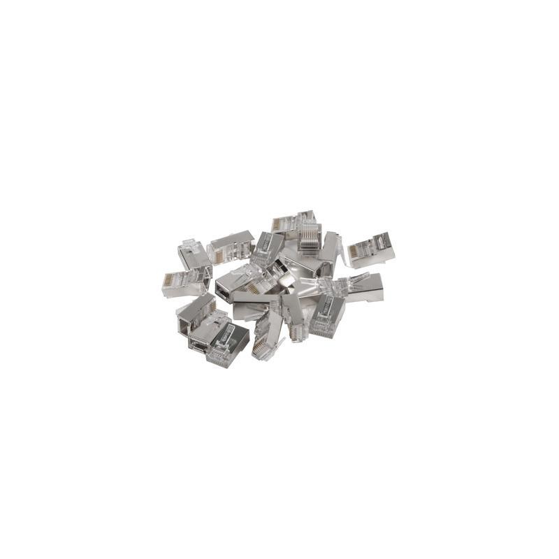 Wtyk sieciowy Lanberg PLS-5020EZ RJ-45 8P8C kat. 5e FTP przelotowy 20 sztuk