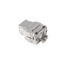 Moduł Keystone Lanberg gniazdo RJ45 - LSA beznarzędziowy FTP kat.6 180° do puszki montażowej