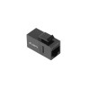 Łącznik Keystone Lanberg gniazdo RJ45 - RJ45 UTP kat.6 do puszki montażowej złączka sieciowa
