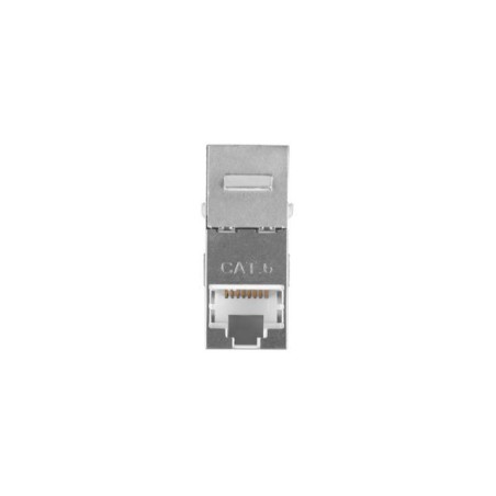 Łącznik Keystone Lanberg gniazdo RJ45 - RJ45 FTP kat.6 90 złączka sieciowa