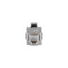 Łącznik Keystone Lanberg gniazdo RJ45 - RJ45 FTP kat.6 90 złączka sieciowa