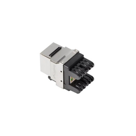 Moduł Keystone Lanberg gniazdo RJ45 - LSA FTP kat.6A 180° do puszki montażowej