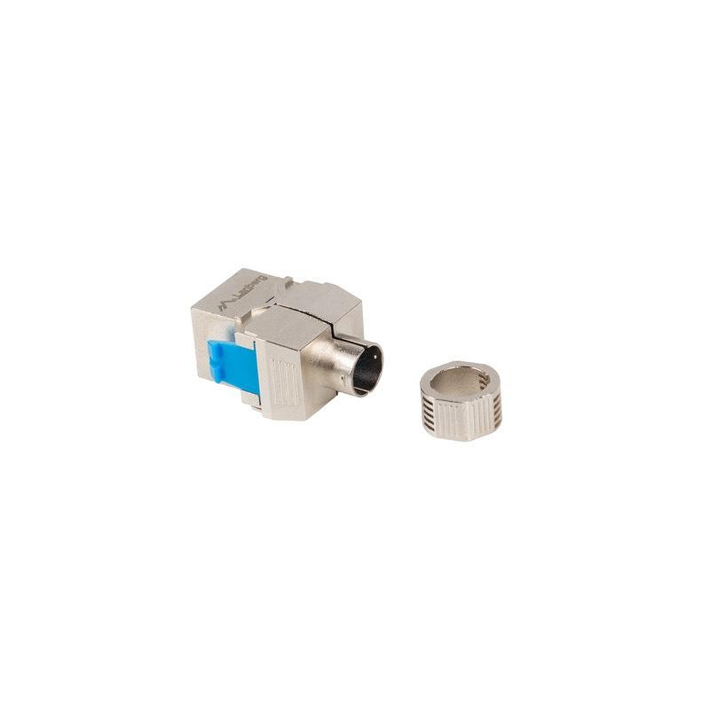 Moduł Keystone Lanberg gniazdo RJ45 - LSA beznarzędziowy FTP kat.8.1