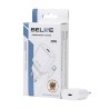 Ładowarka sieciowa Beline 25W 1xUSB-C GaN PD 3.0+kabel USB-C - biała