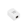 Gniazdo natynkowe Lanberg OU5-0001-W kat.5e 1X RJ45
