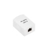 Gniazdo natynkowe Lanberg OS6-0001-W kat.6 ekranowane 1x RJ45